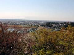 鳥羽山公園からの眺め